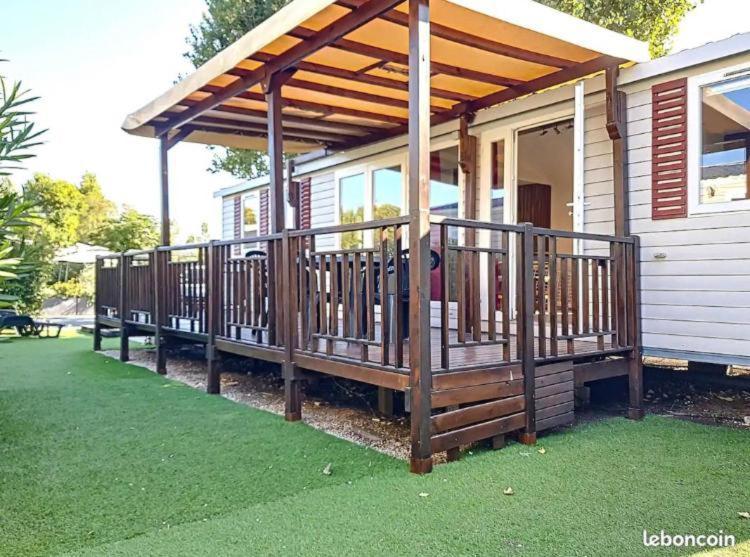 Le Moorea Mobilhome Camping Le Montourey 4 Etoiles Frejus Exterior photo